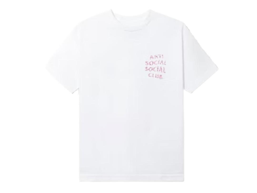 Anti Social Social Club Anti Social Social Club Case Study Flag T-shirt White