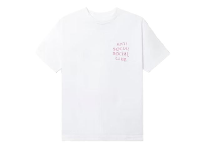 Anti Social Social Club Anti Social Social Club Case Study Flag T-shirt White - view 1