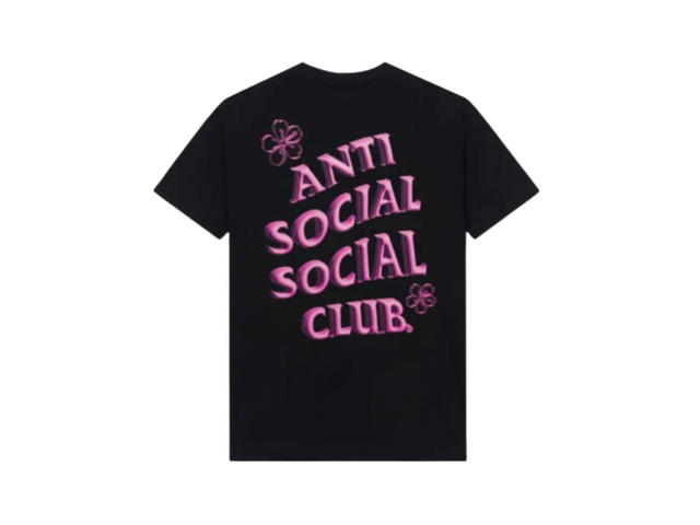 Anti Social Social Club Anti Social Social Club Coral Crush T-Shirt Black - view 1