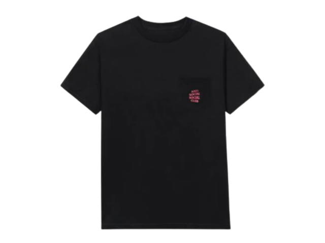 Anti Social Social Club Anti Social Social Club Cross My Heart Tee Black - view 1