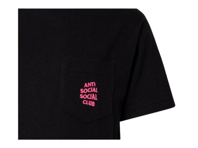 Anti Social Social Club Anti Social Social Club Cross My Heart Tee Black - view 3