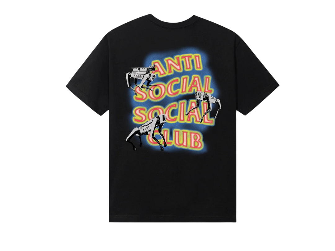 Anti Social Social Club Anti Social Social Club Cyber Dogs Tee Black