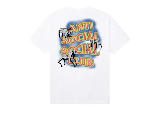 Anti Social Social Club Anti Social Social Club Cyber Dogs Tee White - view 1