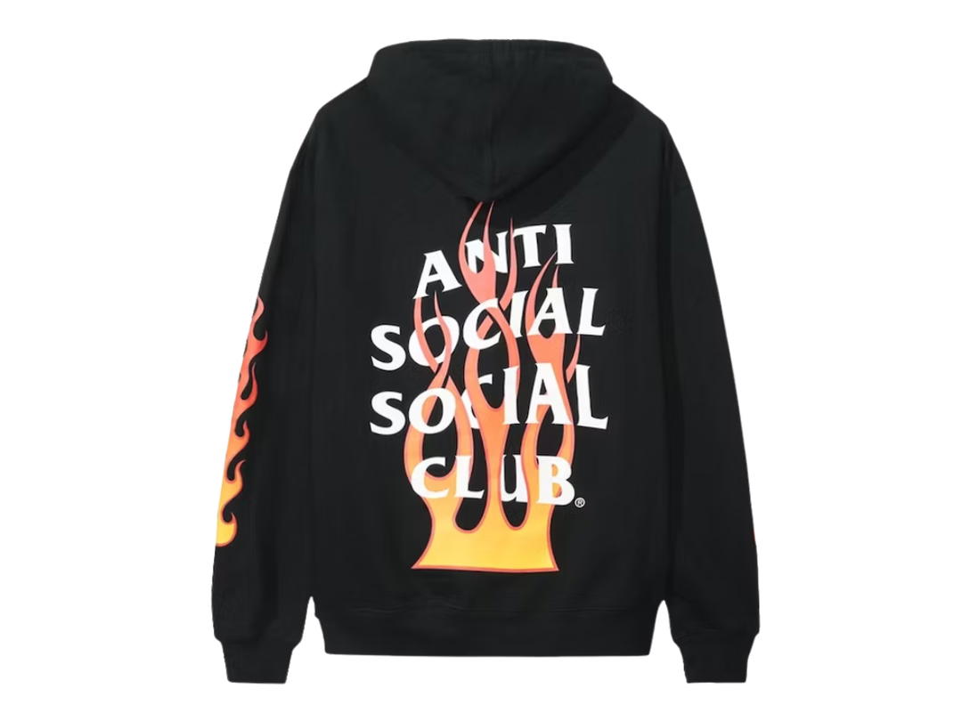 Anti Social Social Club Anti Social Social Club Firebird Hoodie Black (FW19)