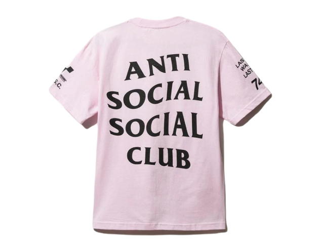 Anti Social Social Club Anti Social Social Club Gran Turismo Tee Pink - view 2