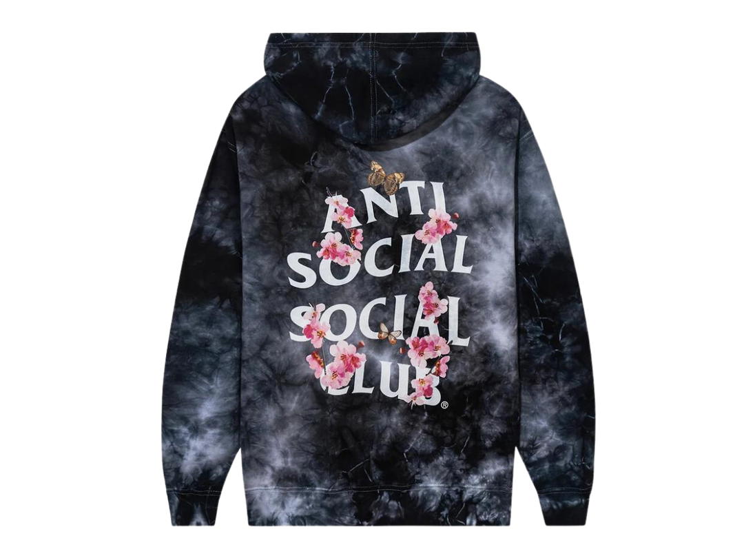Anti Social Social Club Anti Social Social Club Hi-5 Hoodie Black Tie Dye