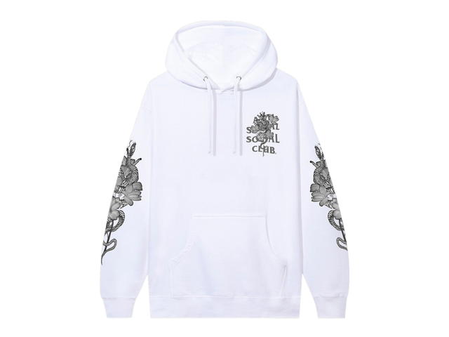 Anti Social Social Club Anti Social Social Club Hokkaido Hoodie White - view 1