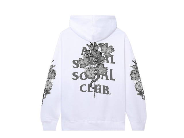 Anti Social Social Club Anti Social Social Club Hokkaido Hoodie White - view 2