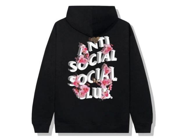 Anti Social Social Club Anti Social Social Club Kkoch 4K Hoodie Black - view 1