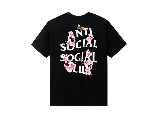 Anti Social Social Club Anti Social Social Club Kkotch Tee Black (SS23) - view 2