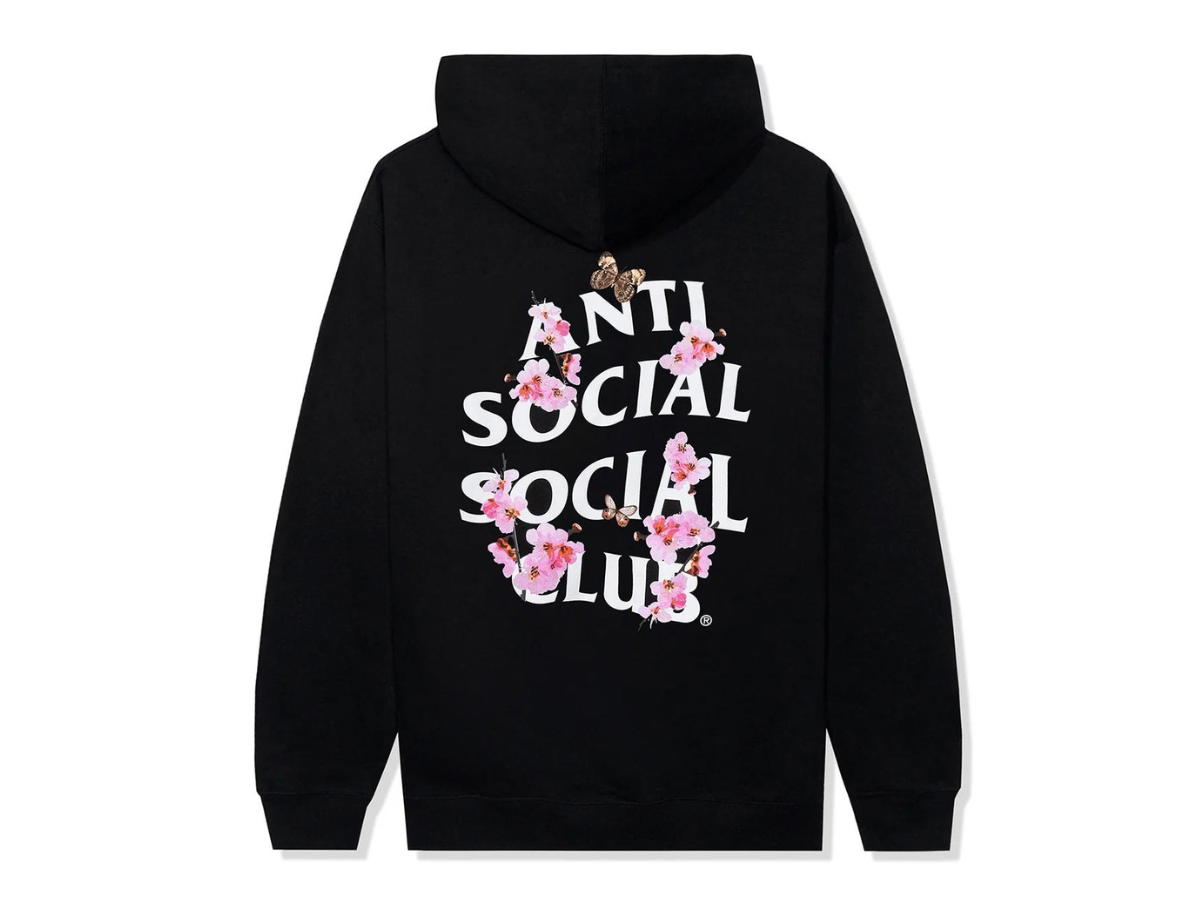 Anti Social Social Club Anti Social Social Club Kkotch Zip-Up Black (SS23)