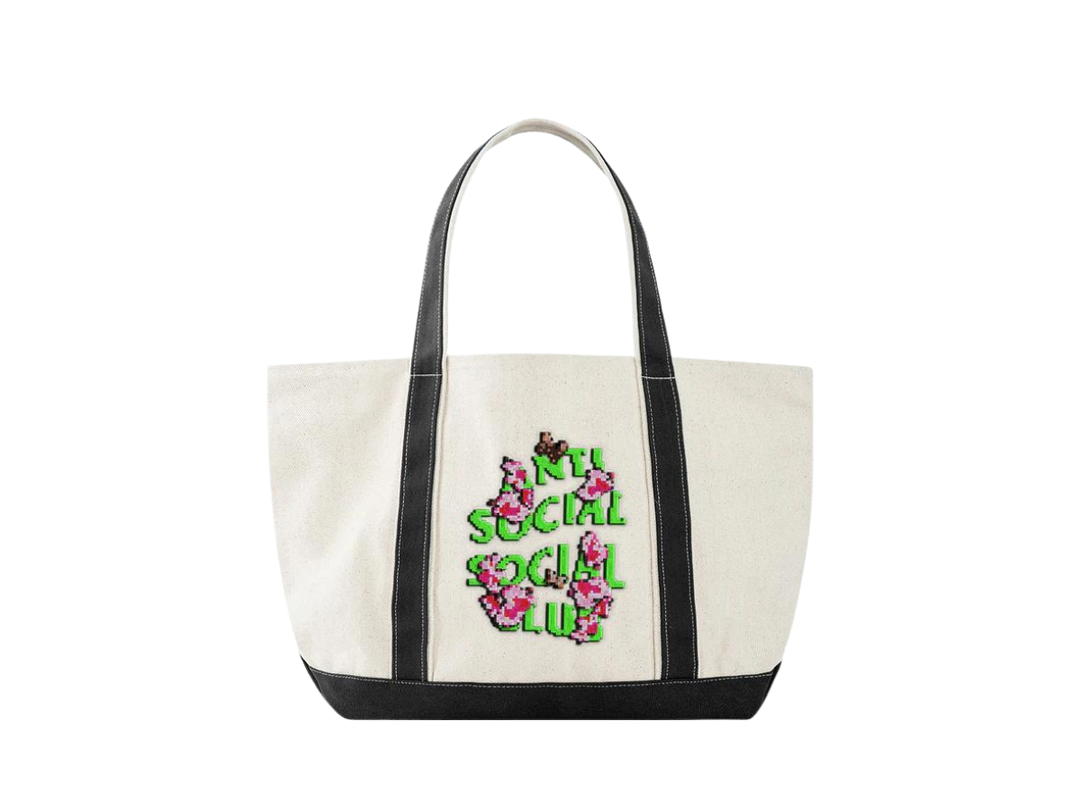 Anti Social Social Club Anti Social Social Club Kkraft Boat Tote Natural Black