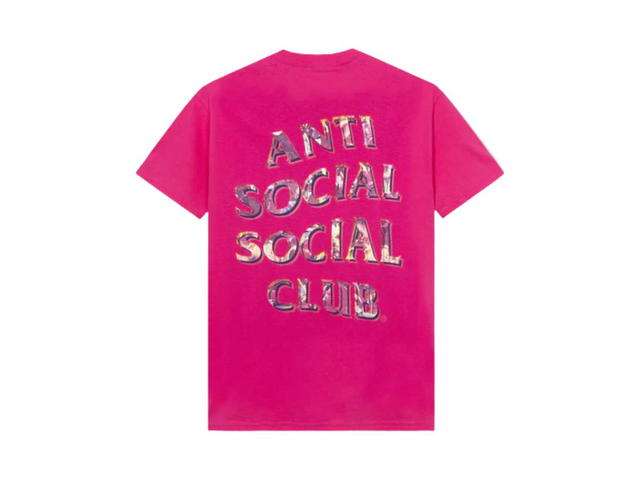 Anti Social Social Club Anti Social Social Club Layer Lock T-shirt Hot Pink - view 1