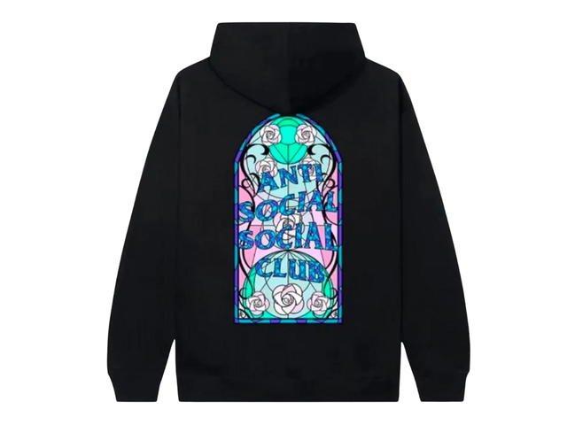 Anti Social Social Club Anti Social Social Club Love Stain Hoodie Black - view 1