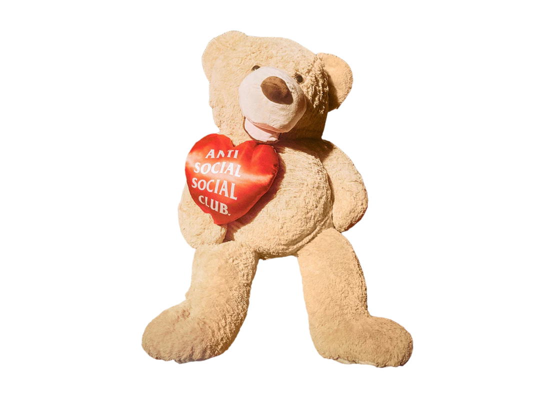 Anti Social Social Club Anti Social Social Club Oversized Bear Brown