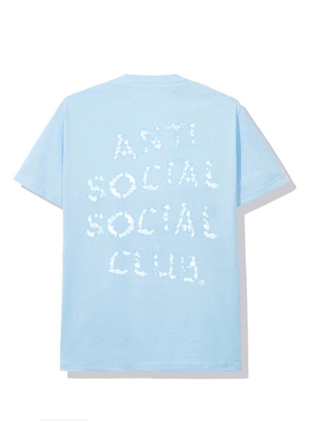 Anti Social Social Club Anti Social Social Club Partly Cloudy T-shirt Blue - view 1