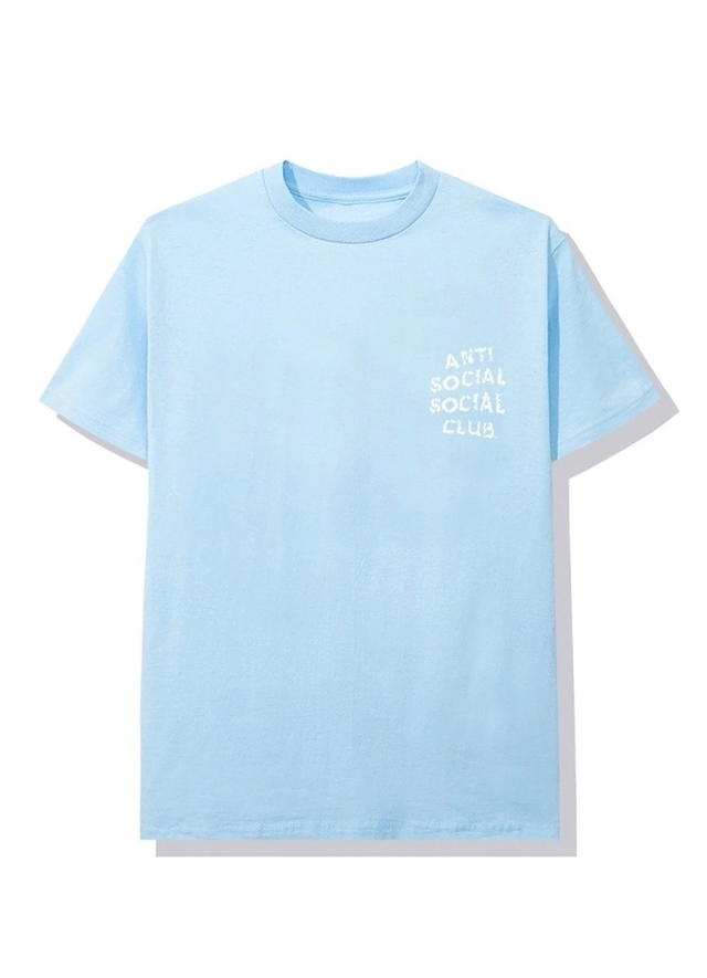 Anti Social Social Club Anti Social Social Club Partly Cloudy T-shirt Blue - view 2