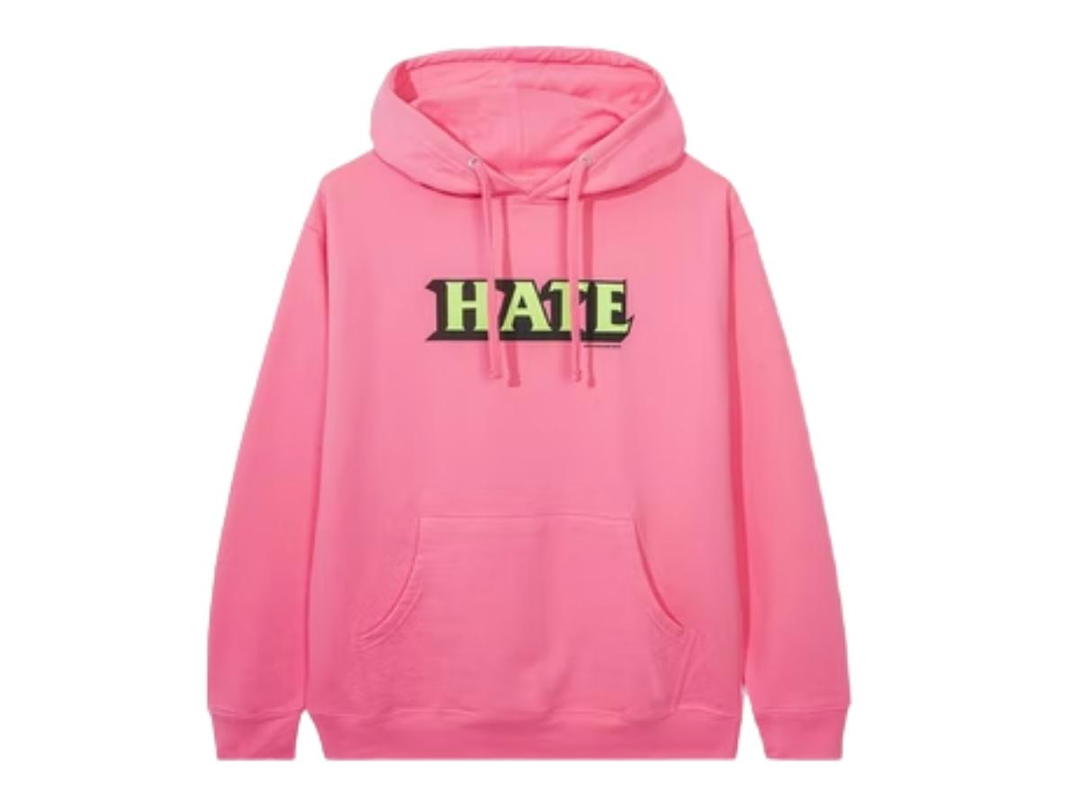 Anti Social Social Club Anti Social Social Club Samsies Hoodie Pink