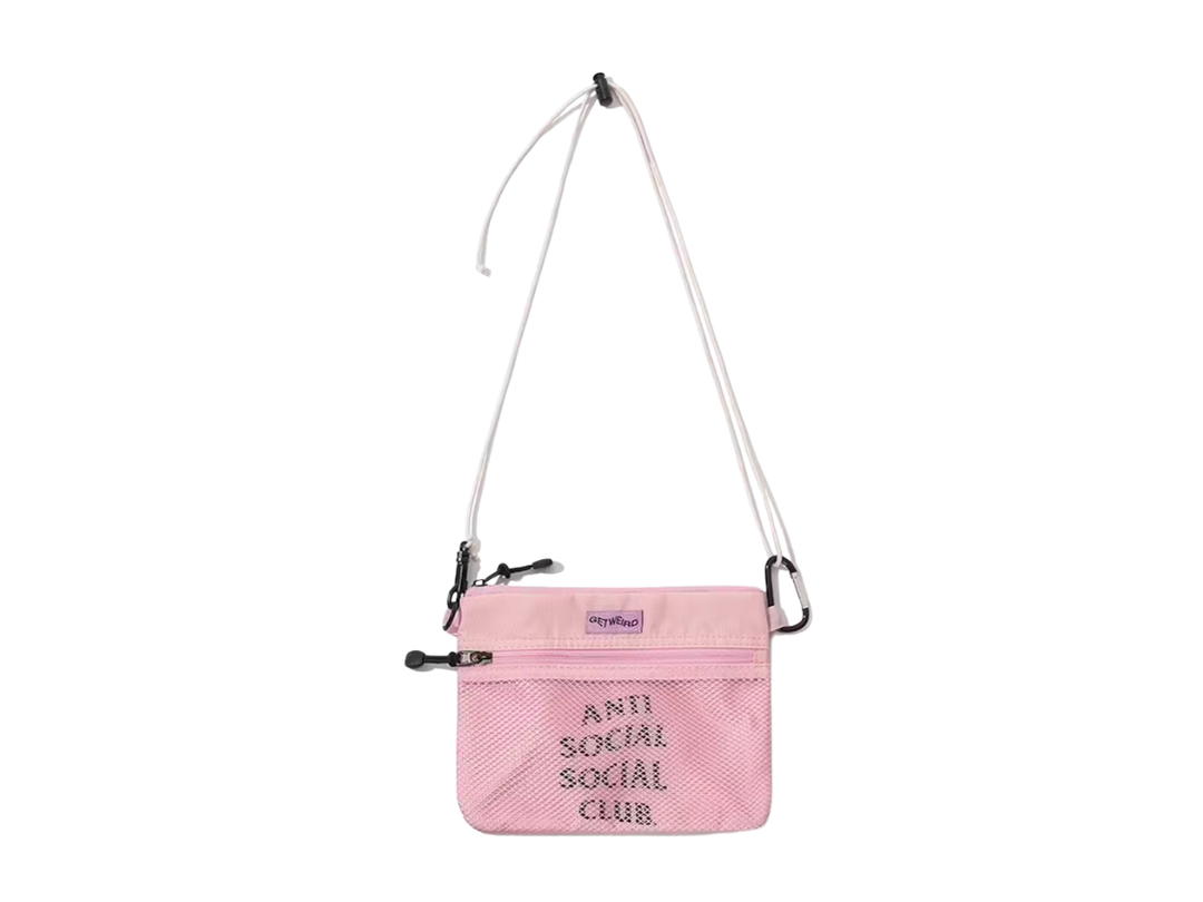 Anti Social Social Club Anti Social Social Club Shoulder Bags Pink (FW 20)