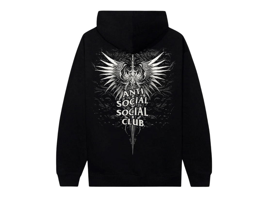 Anti Social Social Club Anti Social Social Club Solace Zip Hoodie Black