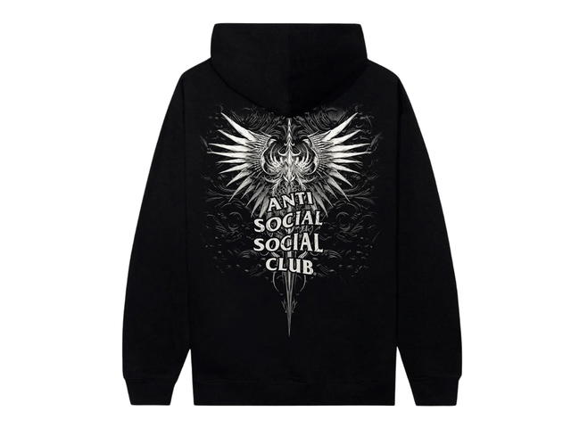Anti Social Social Club Anti Social Social Club Solace Zip Hoodie Black - view 1