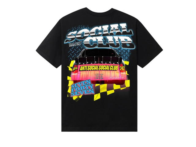 Anti Social Social Club Anti Social Social Club Speechless Tee Black - view 2