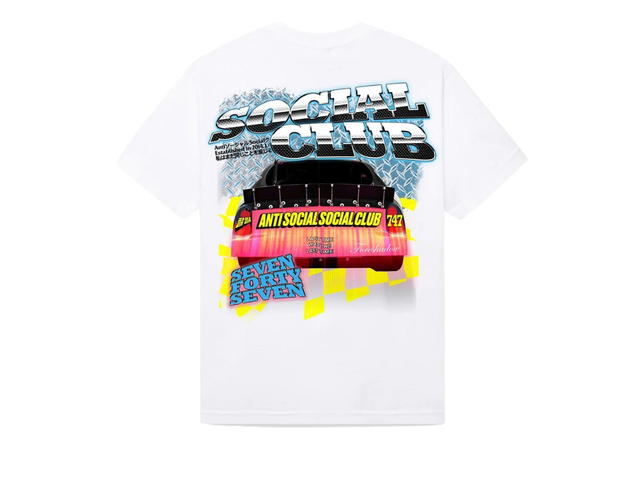 Anti Social Social Club Anti Social Social Club Speechless Tee White - view 2