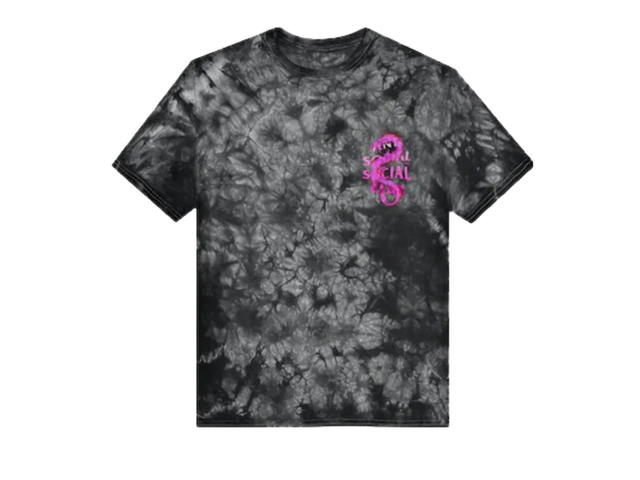 Anti Social Social Club Anti Social Social Club Summer In Minsk T-Shirt Black Tie Dye - view 1