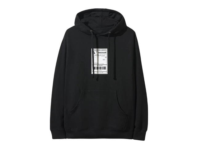 Anti Social Social Club Anti Social Social Club Thank God Hoodie Black - view 1