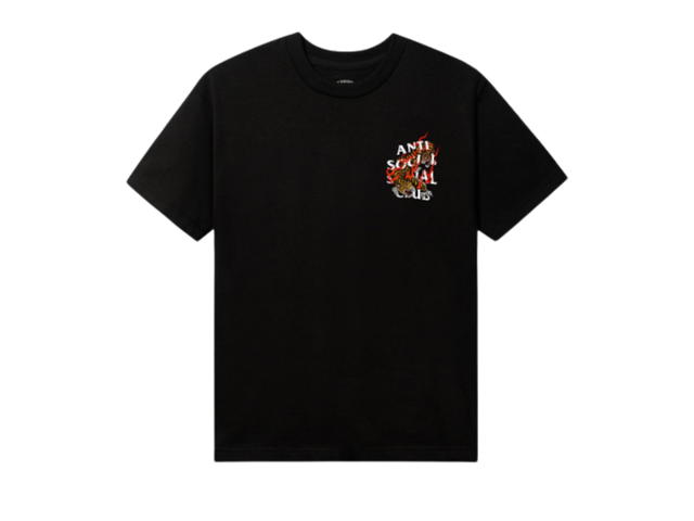 Anti Social Social Club Anti Social Social Club Tiger Blood Tee Black - view 1