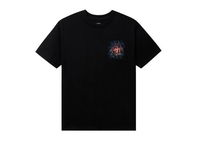 Anti Social Social Club Anti Social Social Club Tonight, I'll Sit… Tee Black - view 1