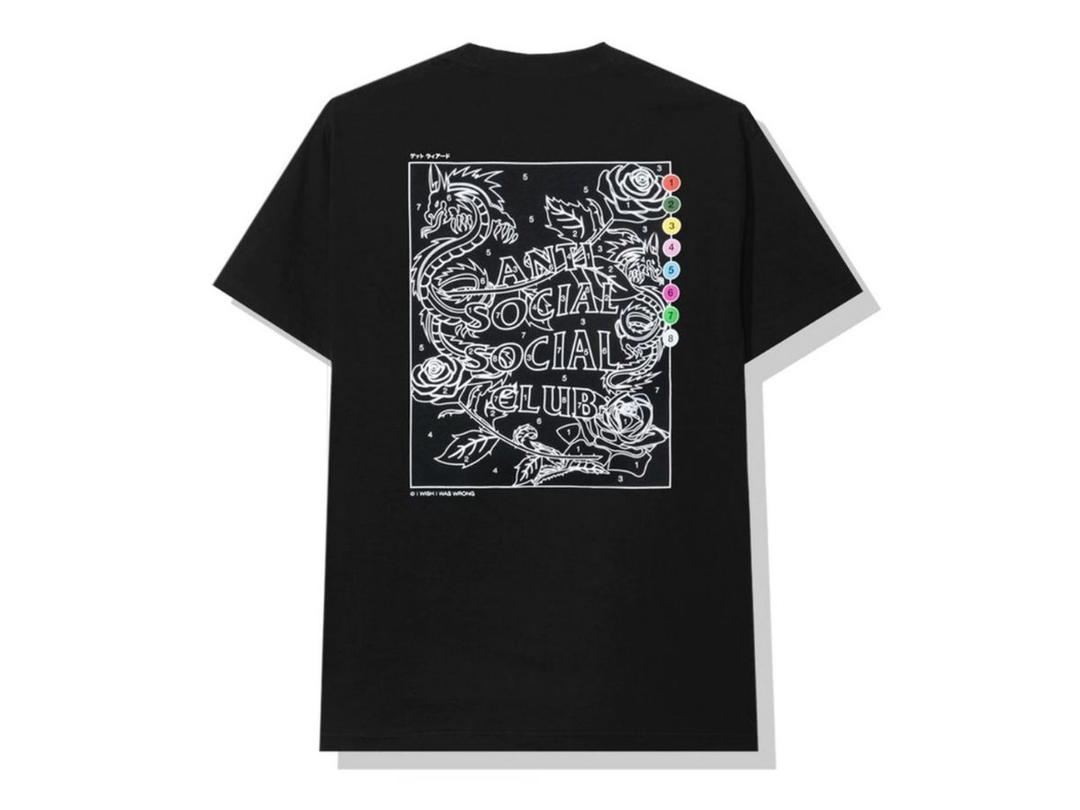 Anti Social Social Club Anti Social Social Club Up To You Tee Black