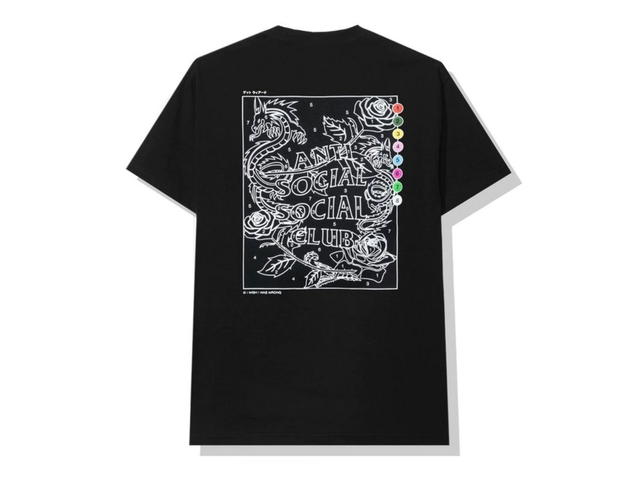 Anti Social Social Club Anti Social Social Club Up To You Tee Black - view 1