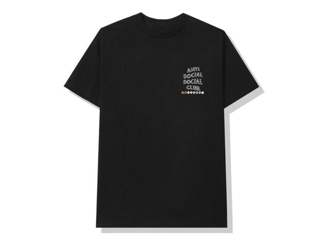 Anti Social Social Club Anti Social Social Club Up To You Tee Black - view 2