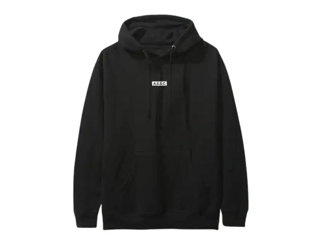 Anti Social Social Club Anti Social Social Club What Sup Black Hoodie ASSC DS Black - view 1