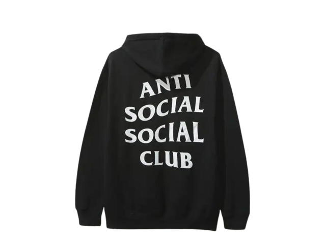 Anti Social Social Club Anti Social Social Club What Sup Black Hoodie ASSC DS Black - view 2