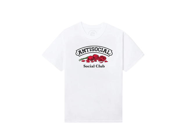 Anti Social Social Club Anti Social Social Club Withered Tee White - view 1