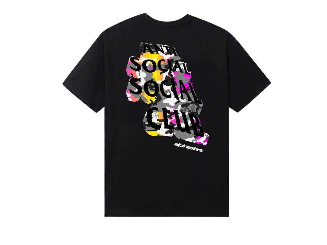 Anti Social Social Club Anti Social Social Club x Alpinestars Apex Tee Black