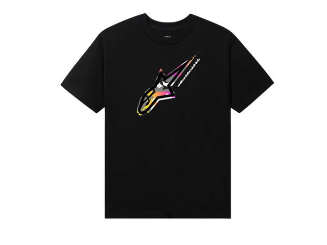 Anti Social Social Club Anti Social Social Club x Alpinestars Apex Tee Black - view 2