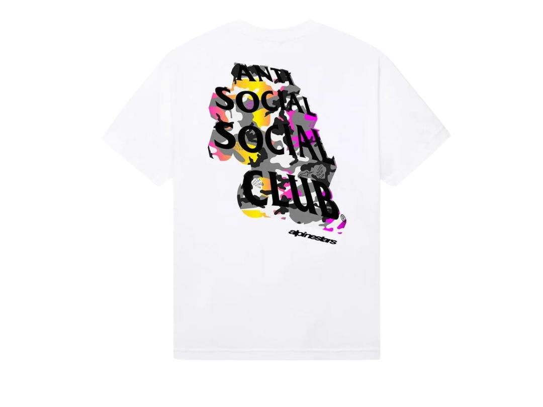 Anti Social Social Club Anti Social Social Club x Alpinestars Apex Tee White