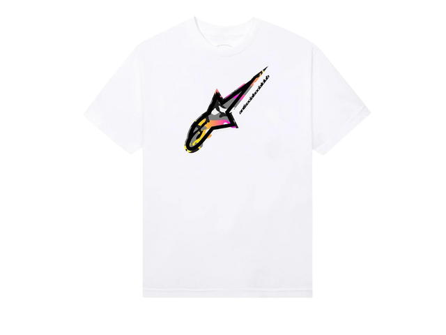 Anti Social Social Club Anti Social Social Club x Alpinestars Apex Tee White - view 2
