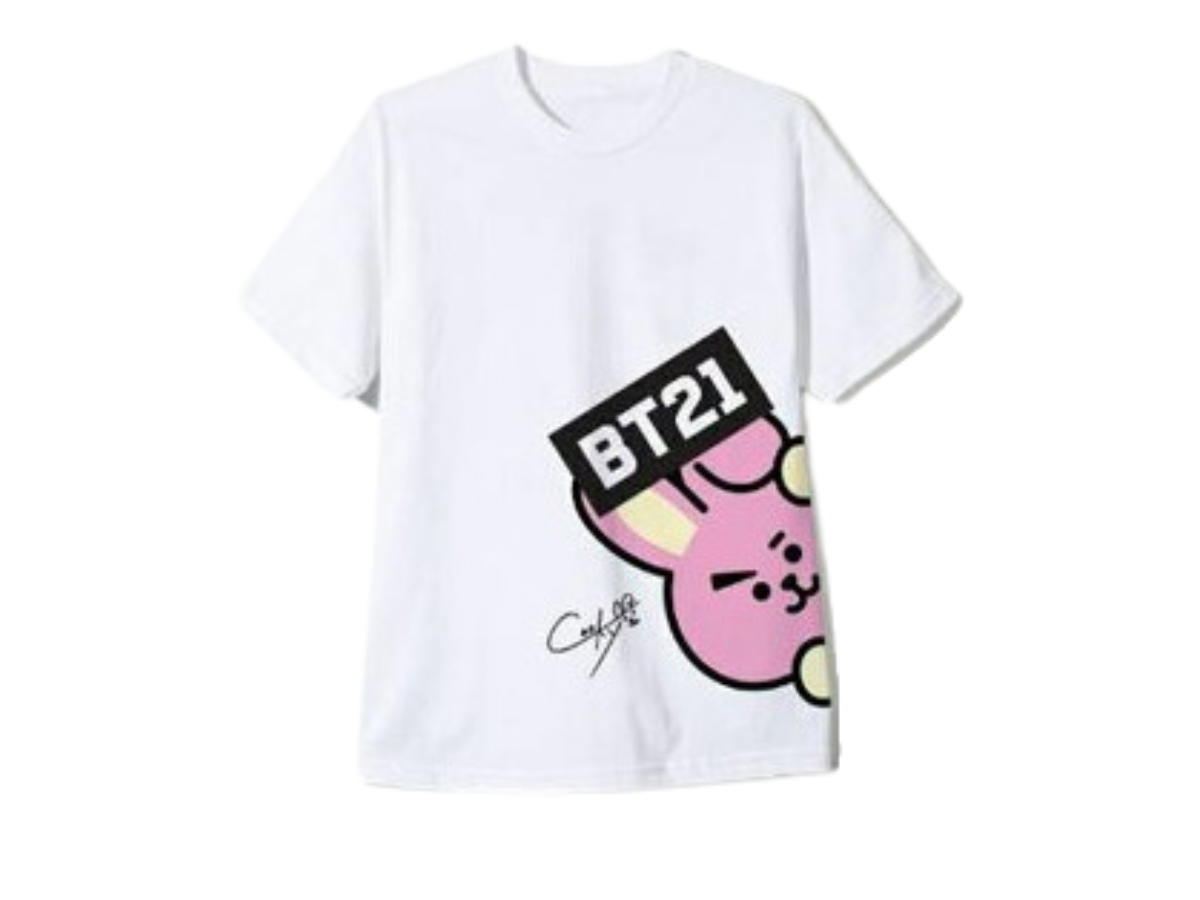 Anti Social Social Club Anti Social Social Club x BT21 Cooky Face Tee White