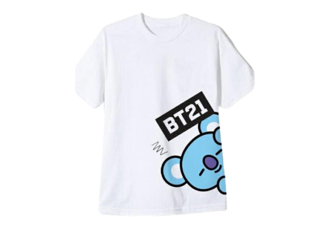 Anti Social Social Club Anti Social Social Club x BT21 Koya Face Tee White