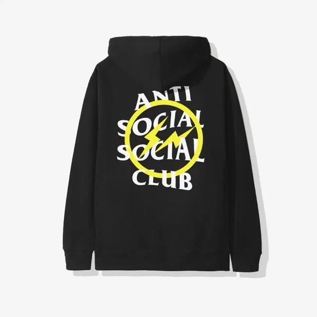 Anti Social Social Club Anti Social Social Club x Fragment Bolt Hoodie Yellow - view 1