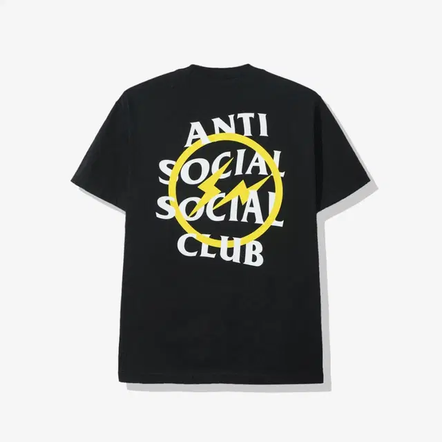 Anti Social Social Club Anti Social Social Club x Fragment Bolt T-Shirt Yellow - view 1