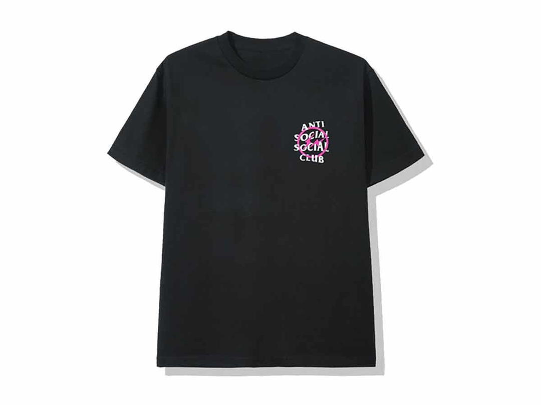 Anti Social Social Club Anti Social Social Club x Fragment Pink Bolt Tee (FW19) Black