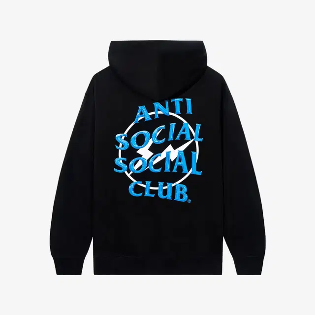 Anti Social Social Club Anti Social Social Club x Fragment Precious Petals Hoodie Black Blue - view 2