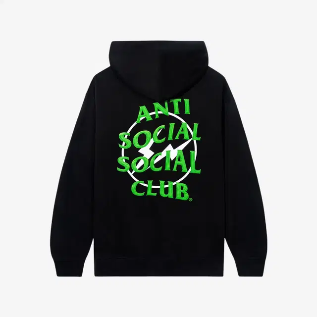 Anti Social Social Club Anti Social Social Club x Fragment Precious Petals Hoodie Black Green - view 2