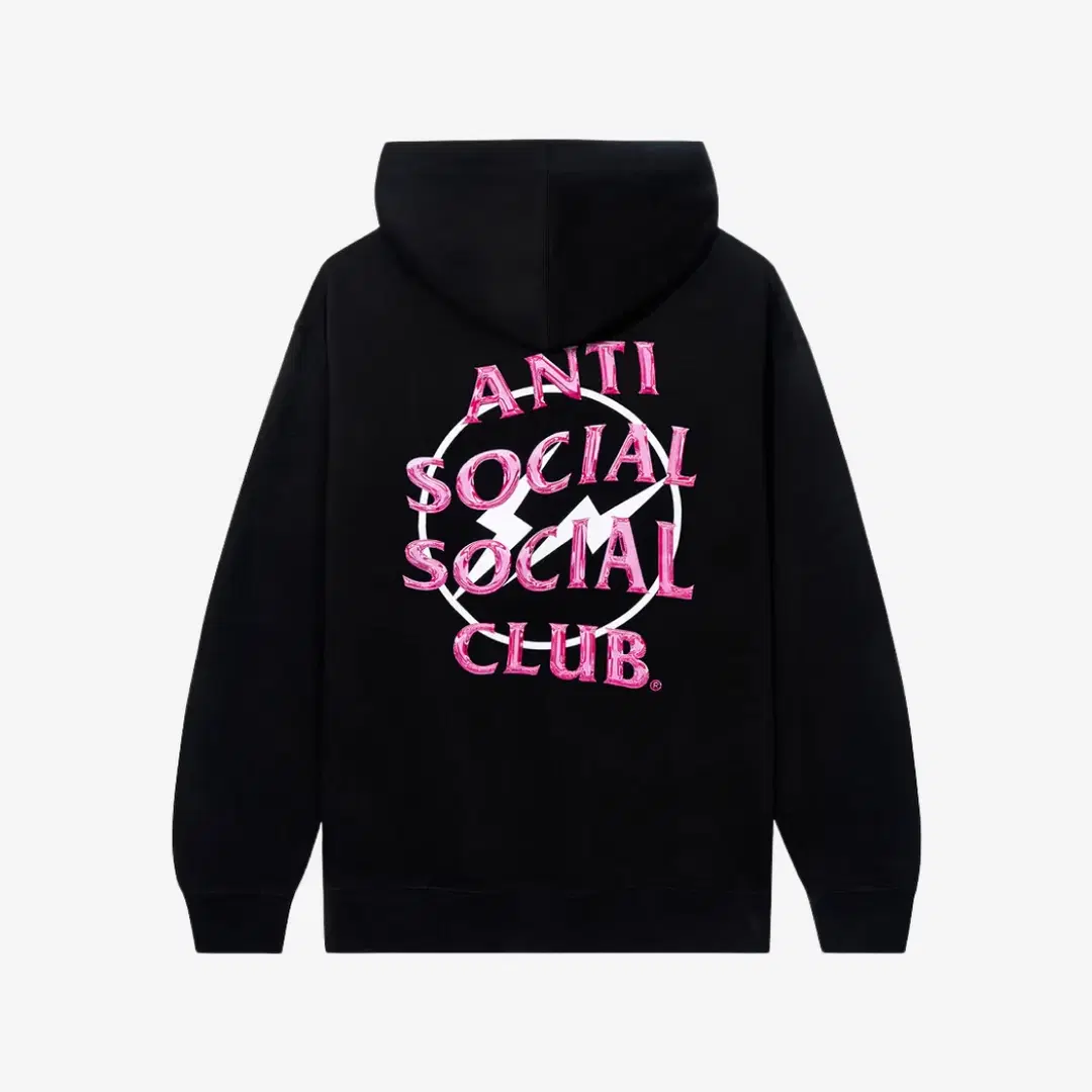 Anti Social Social Club Anti Social Social Club x Fragment Precious Petals Hoodie Black Pink