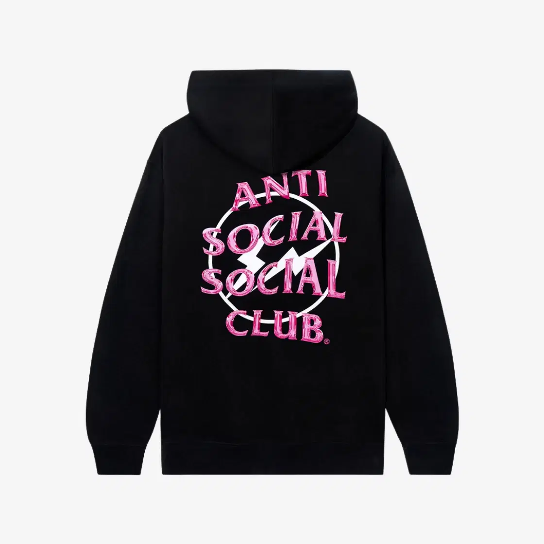 Anti Social Social Club Anti Social Social Club x Fragment Precious Petals Hoodie Black Pink